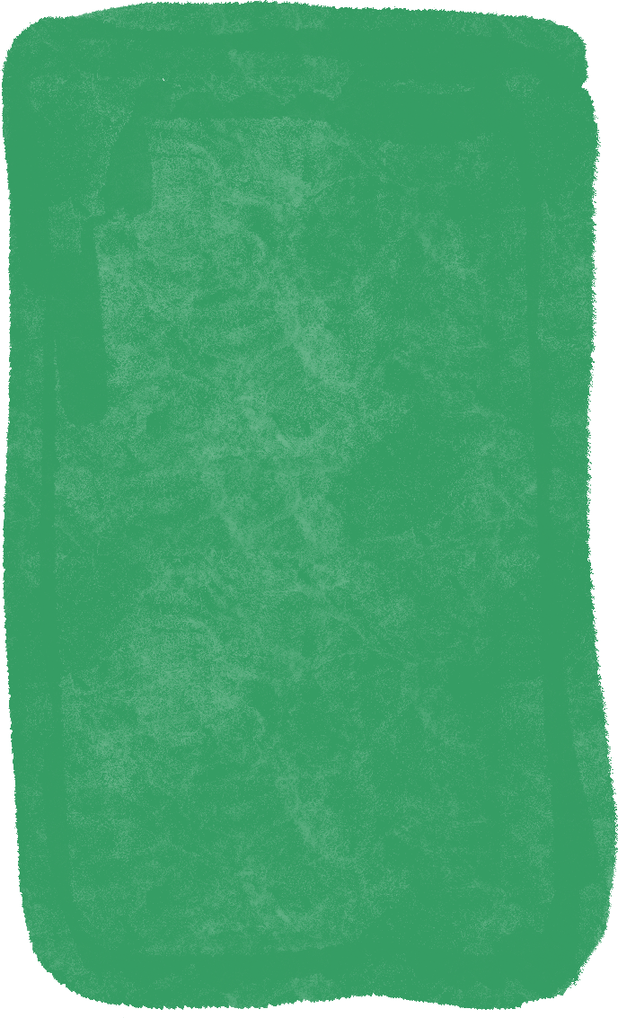 Green Watercolor Rectangle